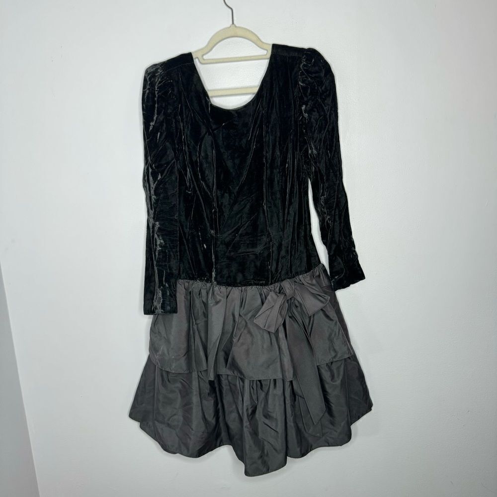 Vintage Clair De Lune black dress size 12